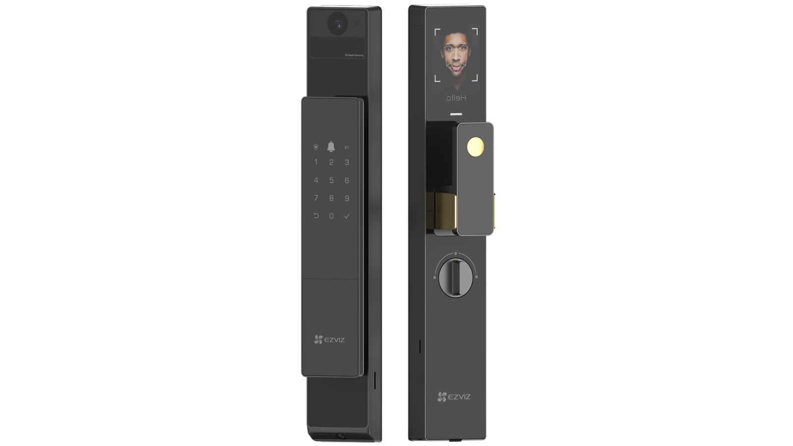 EZVIZ DL50FVX Dual-Camera Face Recognition & Palm Vein Smart Lock