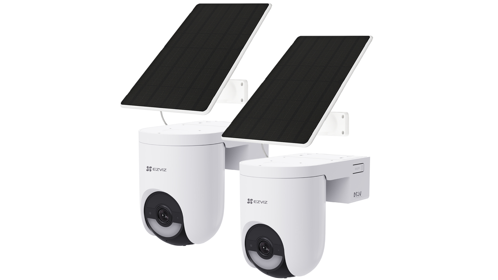 EZVIZ HB8 Lite 3K 2-Pack Security Camera + Solar Panel
