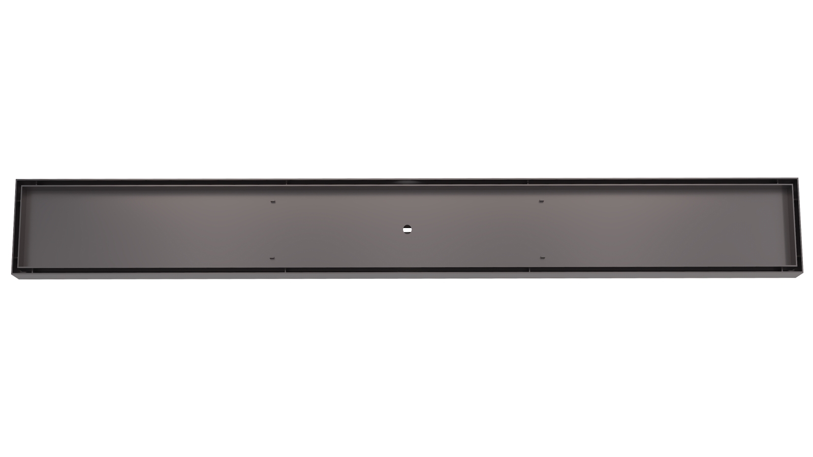 Linsol EzyFlow 800 Tile Insert Channel Grate - Gunmetal