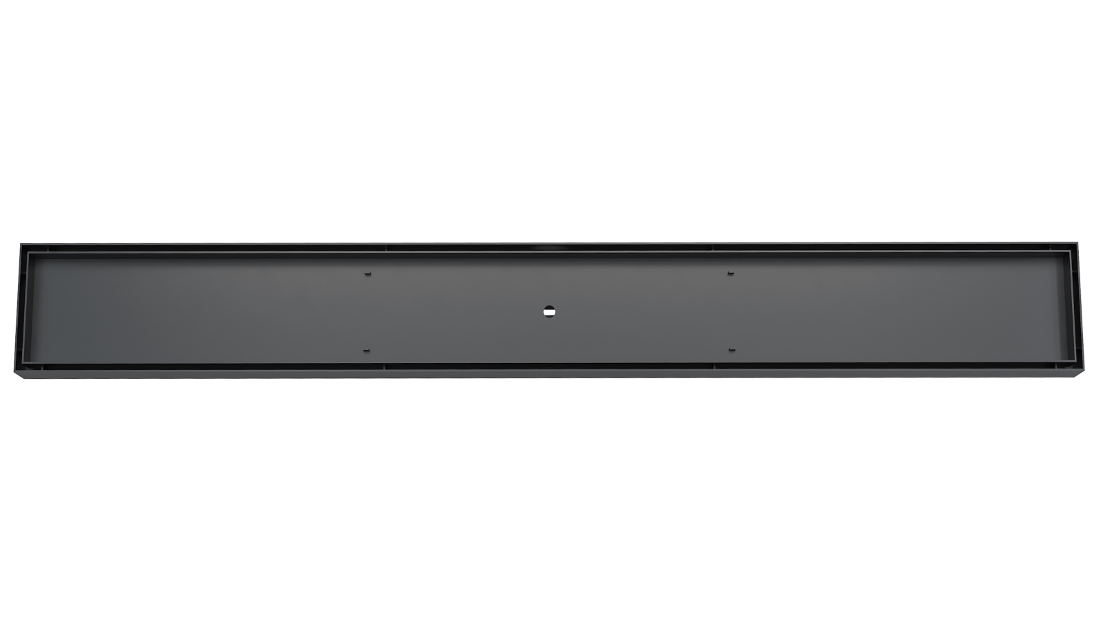 Linsol EzyFlow 800 Tile Insert Channel Grate - Matte Black