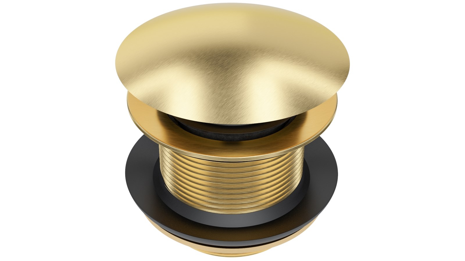 Linsol EzyFlow 40mm Pop-up Plug & Waste for Bath - Brushed Brass