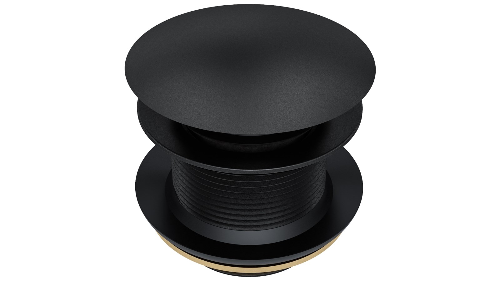 Linsol EzyFlow 40mm Pop-up Plug & Waste for Bath - Matte Black