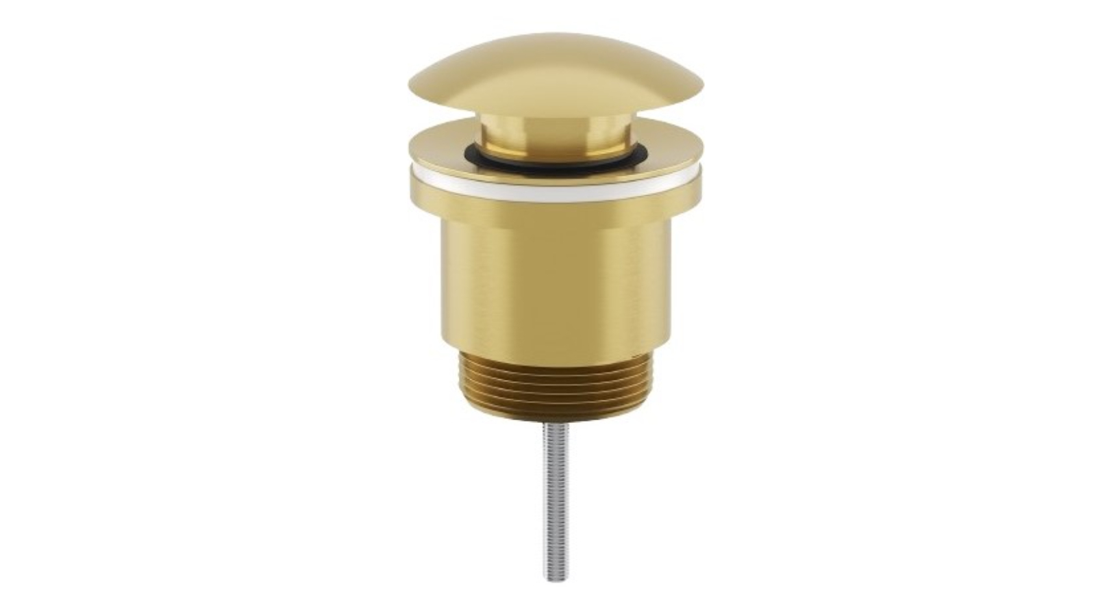 Linsol Ezyflow 32/40mm Universal Pop-Up Plug and Waste with Overflow - Brushed Brass 