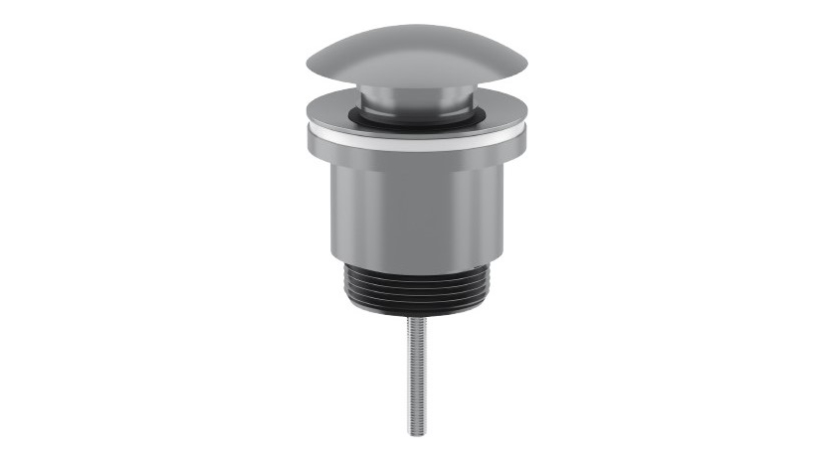 Linsol Ezyflow 32/40mm Universal Pop-Up Plug and Waste with Overflow - Gunmetal