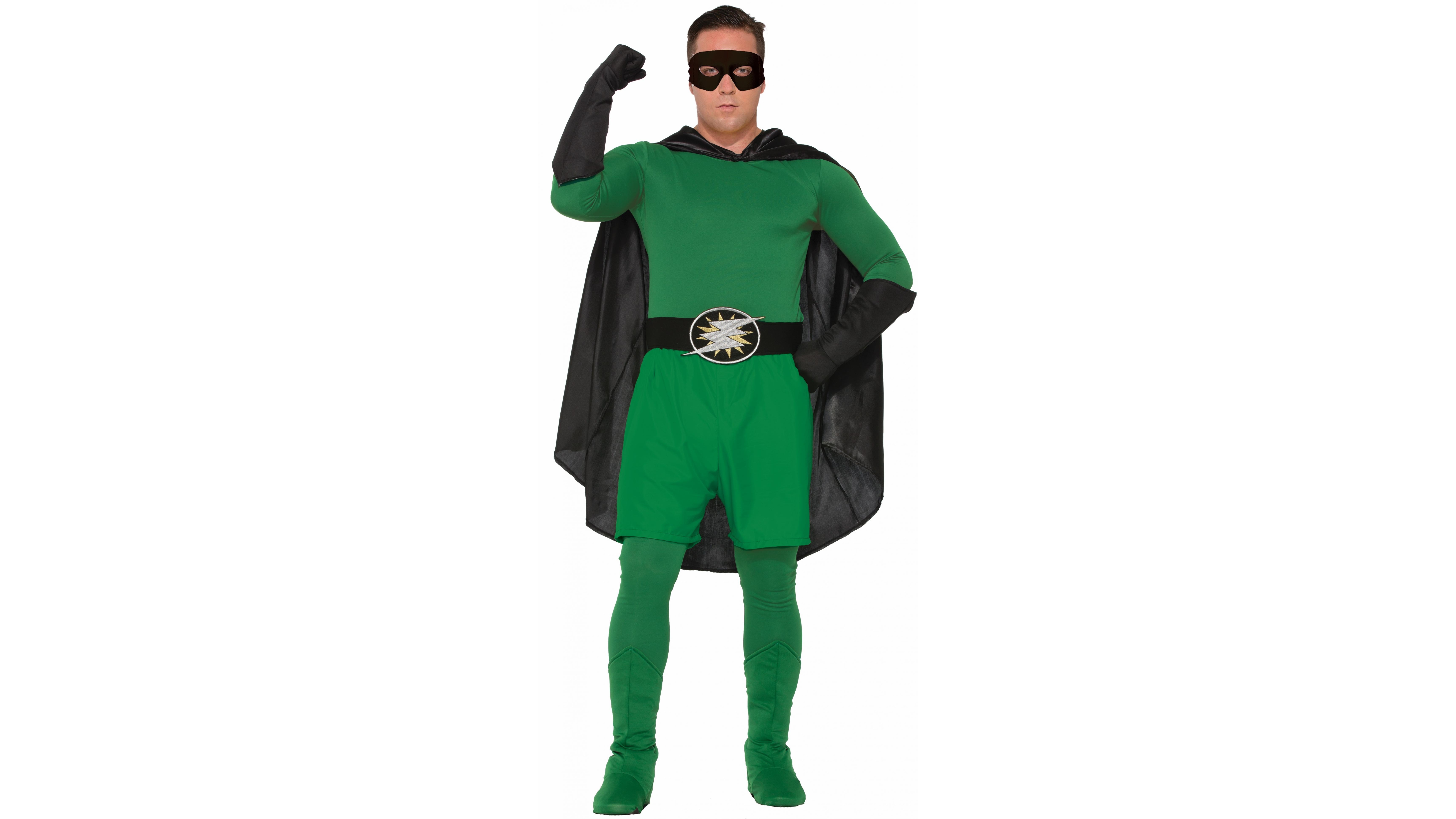 Hero Green Boxer Shorts - Adult