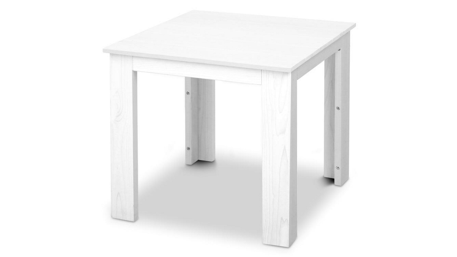 Gardeon Outdoor Wooden Side Table - White