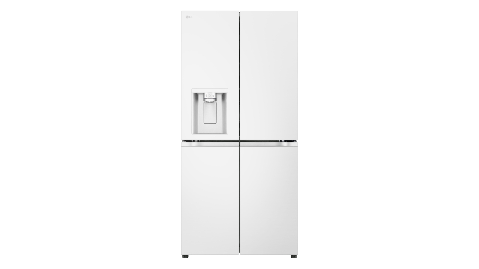 LG 506L French Door Fridge with Dispenser - Matte White