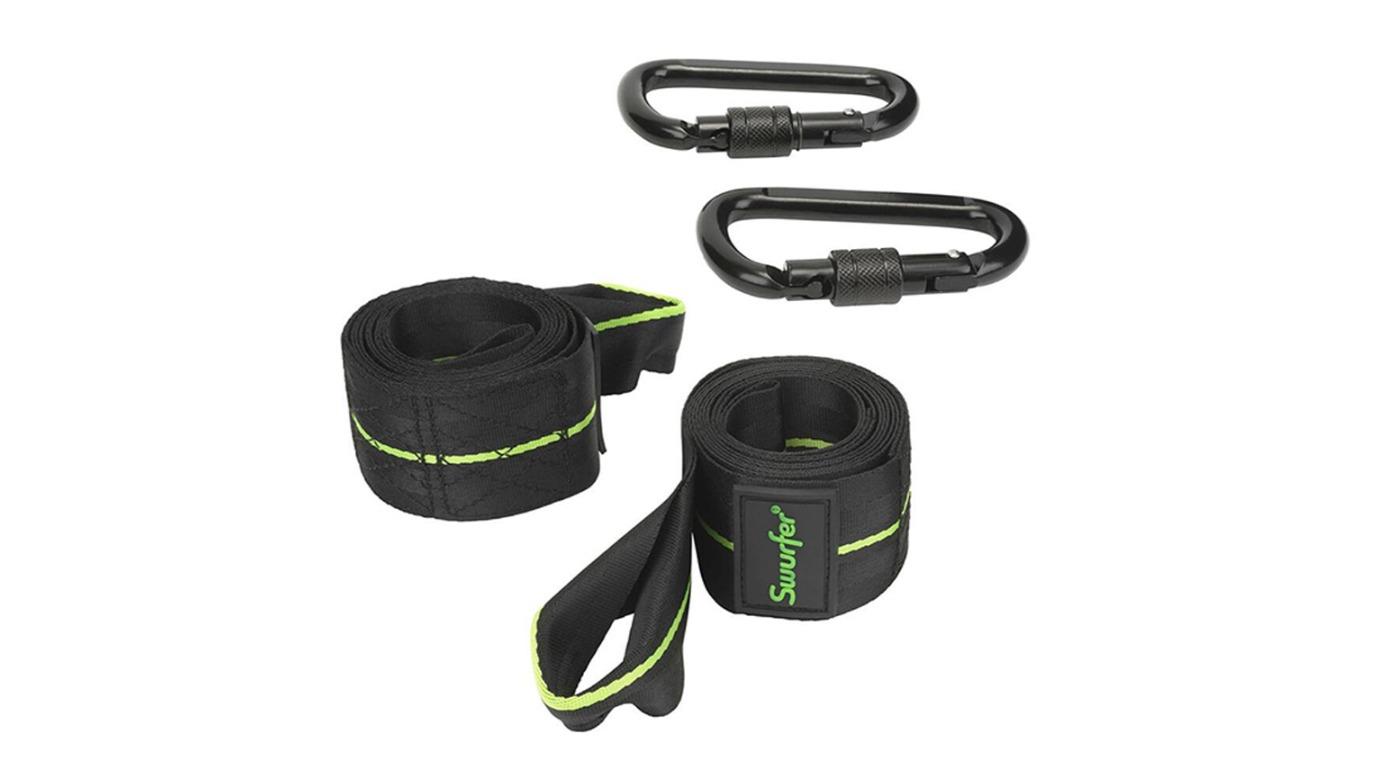 Flybar Heavy Duty Swurfer Hanging Straps for Tree Swing - 91cm