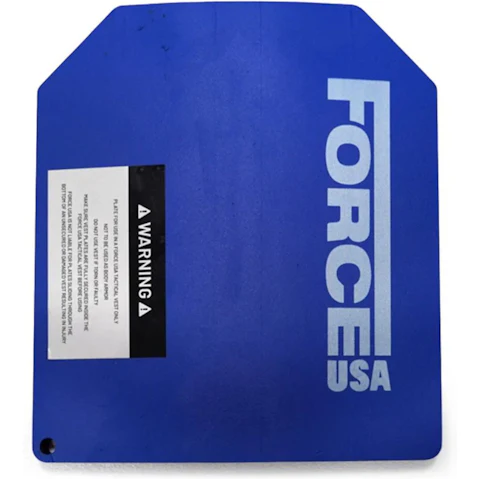 Force USA 2 Piece Curved Weight Vest Plate - 10kg