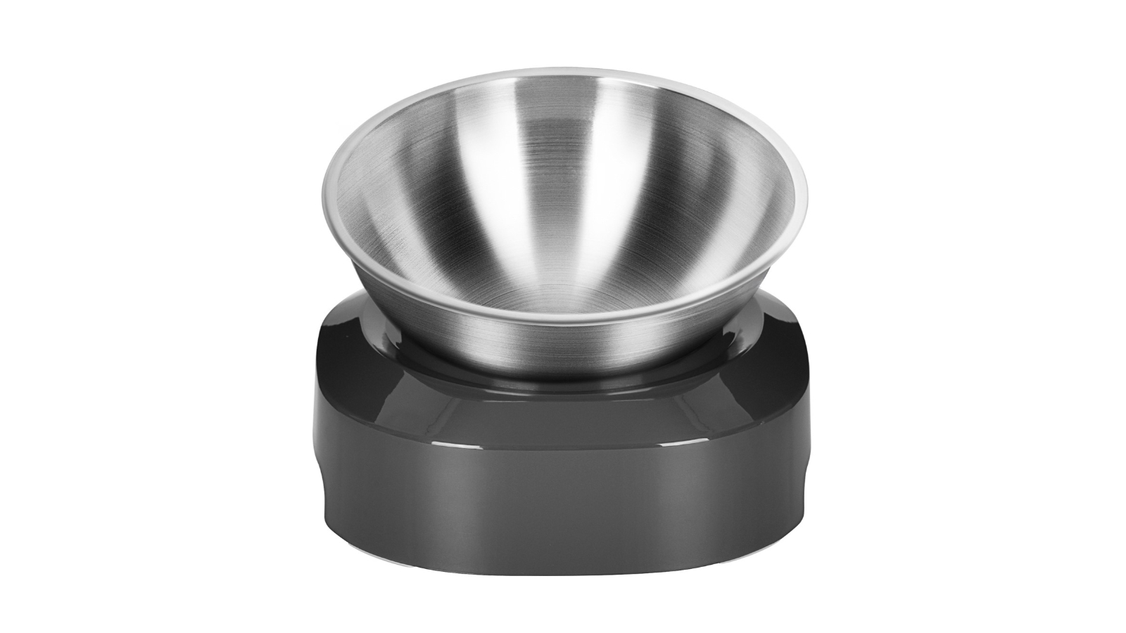 YES4PETS 2 x M Stainless Steel Portable Anti-Slip Pet Feeder Water Bowl