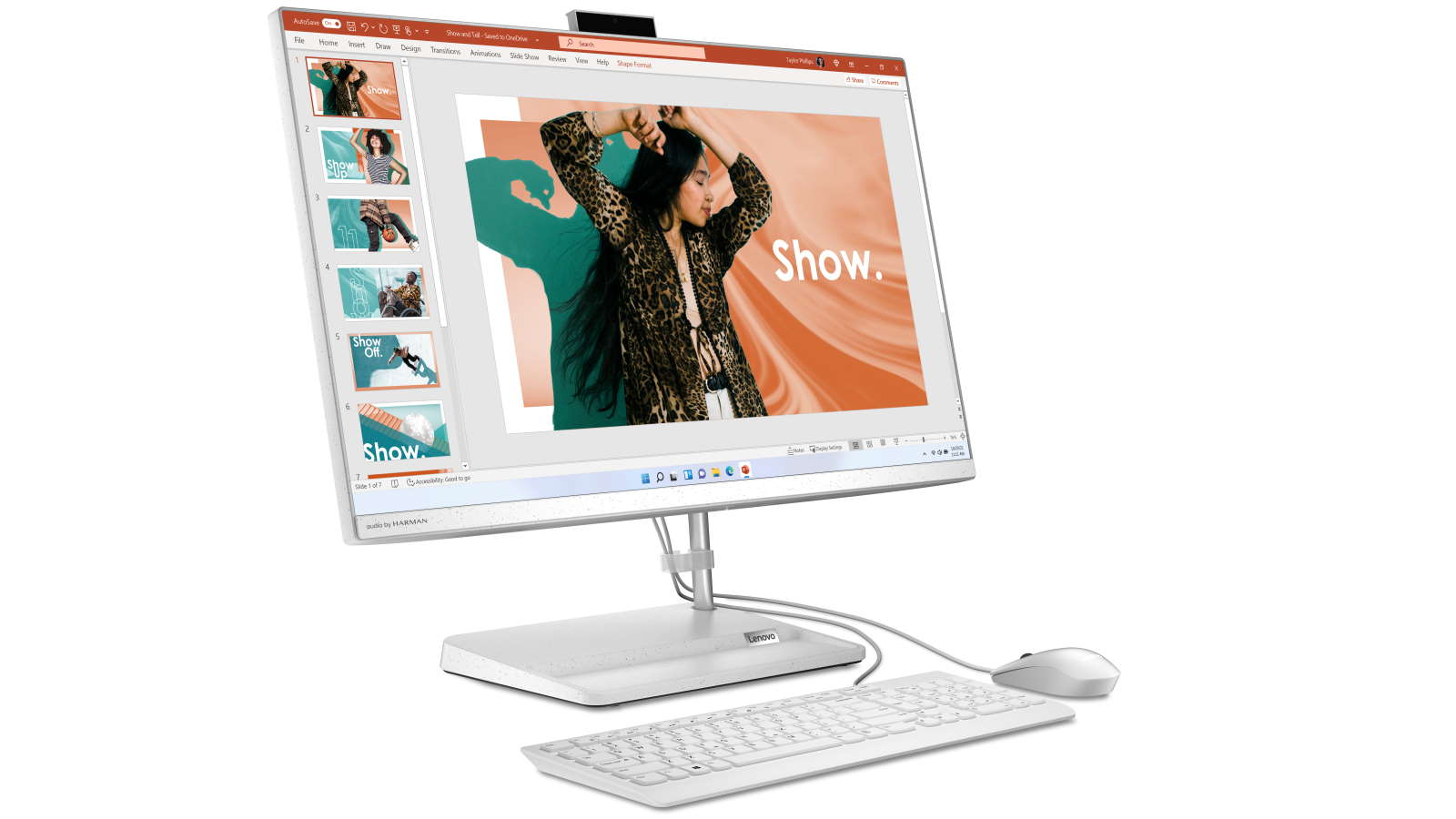 Lenovo - 【極美品】Lenovo ideacentre A340 ホワイト Win11の