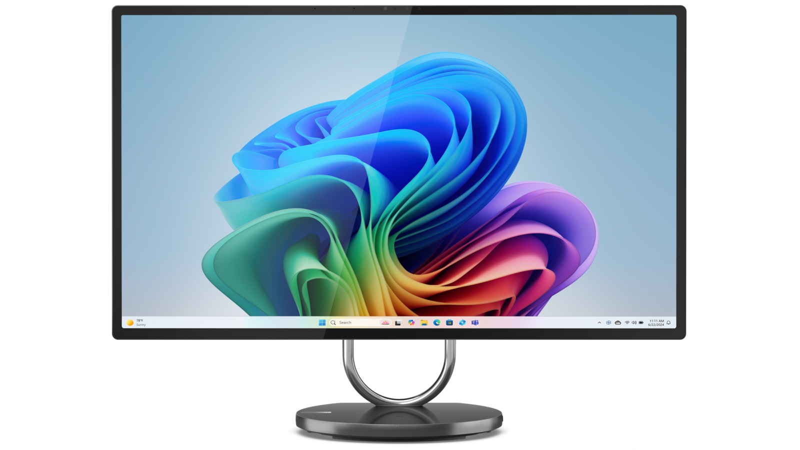 Lenovo Yoga AIO 31.5-inch Core Ultra 7-258V/32GB/1TB SSD/RTX4050 All-in-One Desktop - Storm Grey
