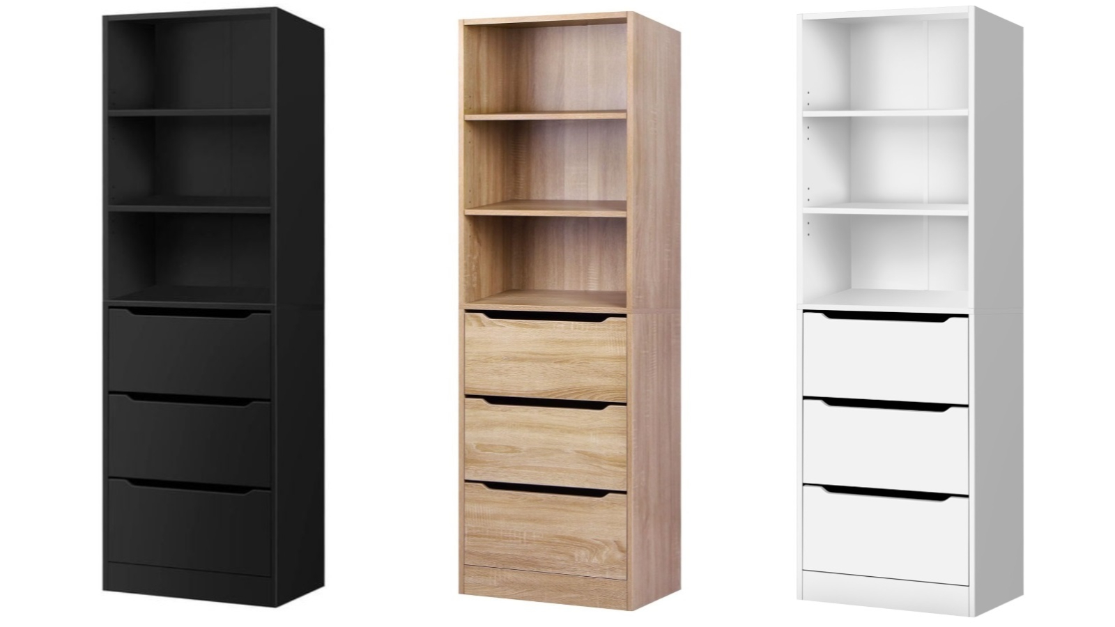 ALFORDSON Wardrobe Clothes Storage Cabinet Closet 3 Drawers