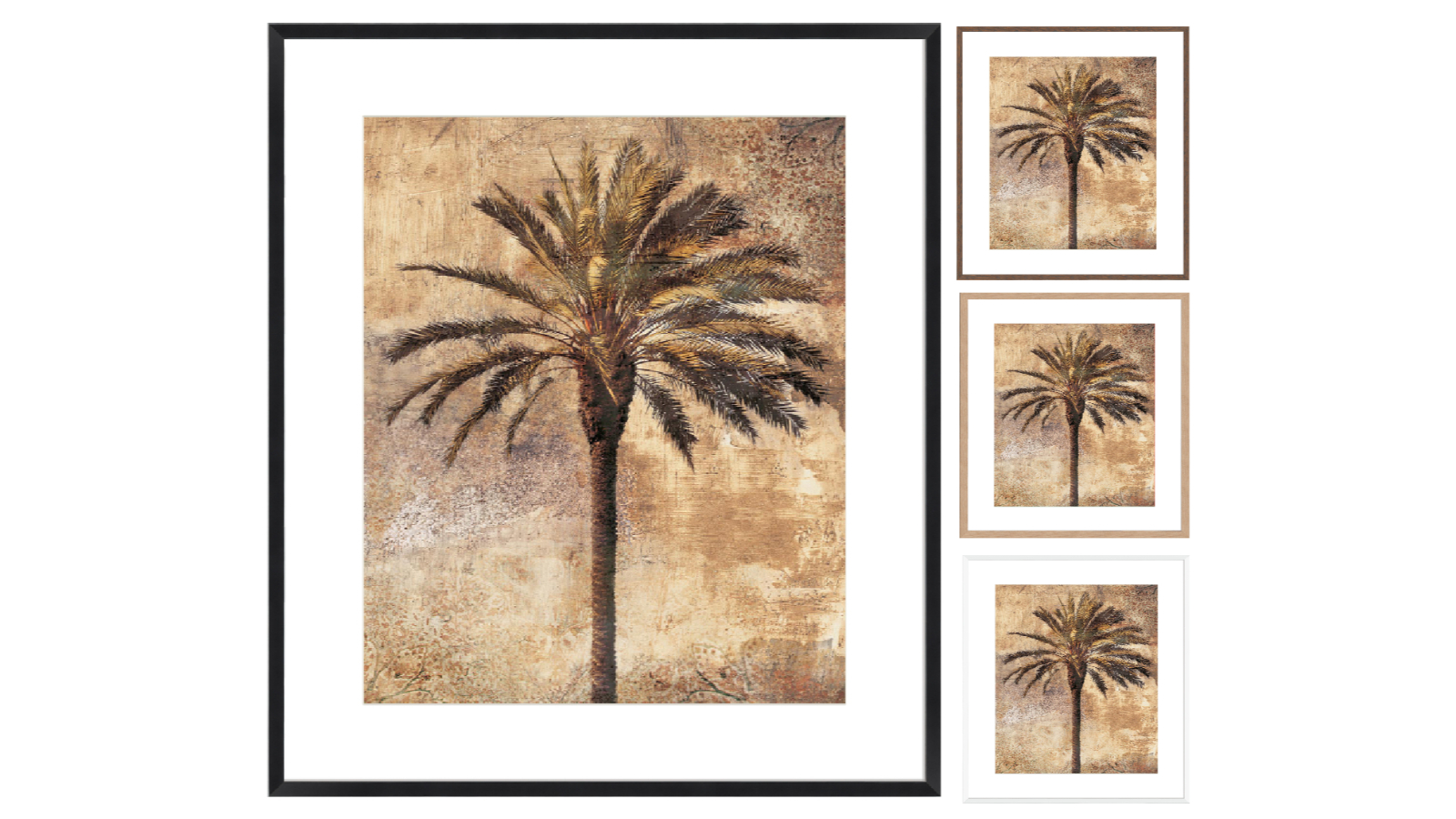 La Grolla Majestic Palm I Frame Wall Art
