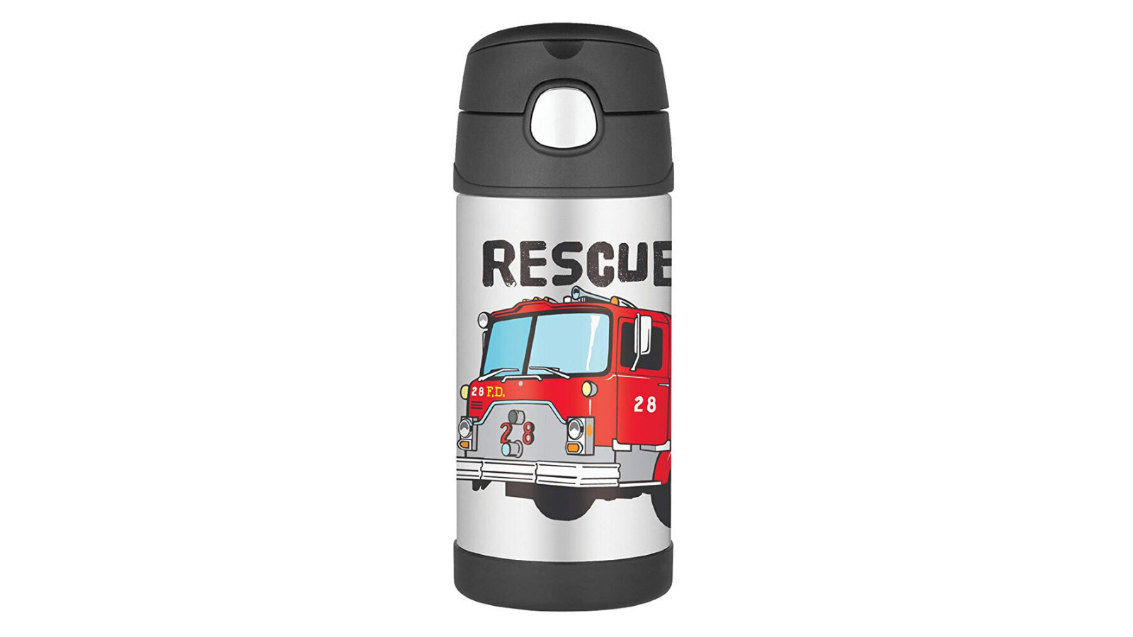 Thermos 355ml Drink Bottle - Firetruck