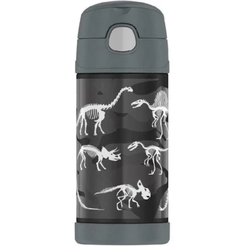 Thermos Funtainer Stainless Steel Drink Bottle 355ml - Dinosaur