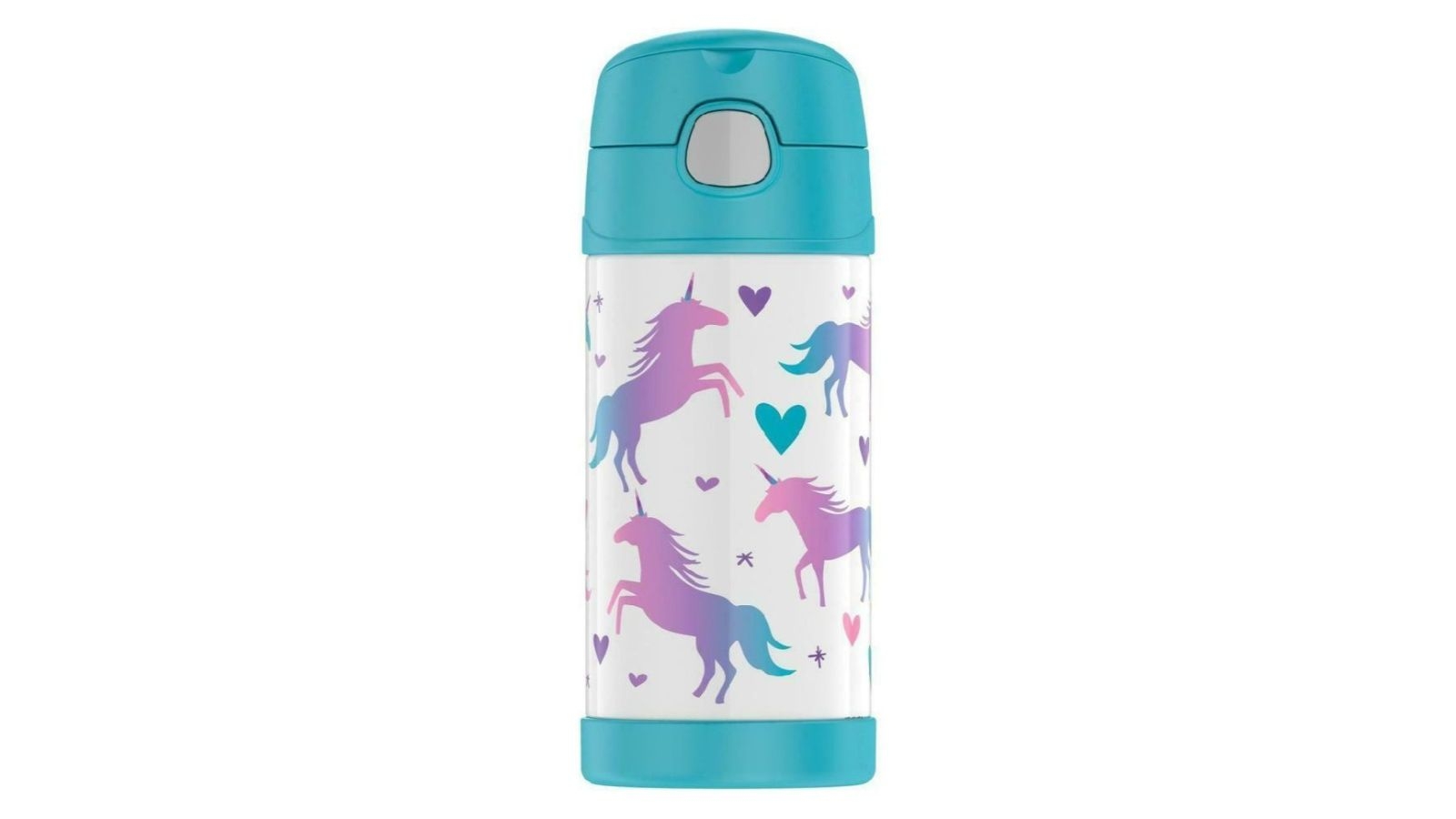 Thermos Funtainer Stainless Steel Drink Bottle 355ml - Unicorns