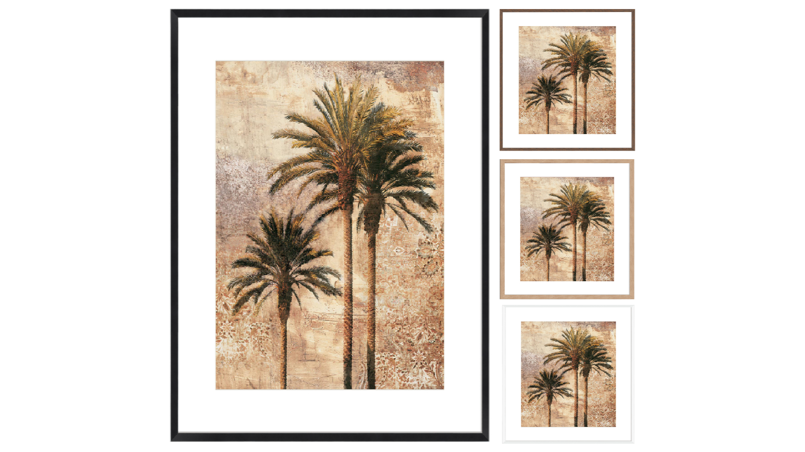 La Grolla Majestic Palm II Frame Wall Art
