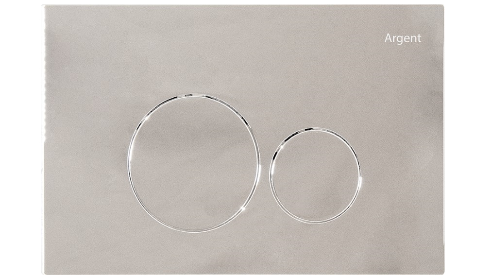 Argent Grace Mechanical Round Flush Plate - Chrome