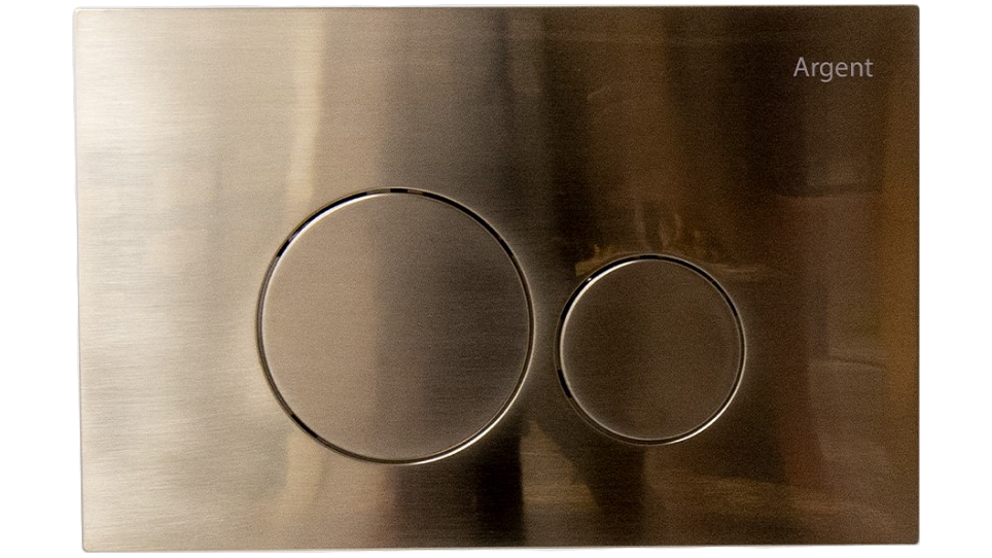 Argent Grace Mechanical Round Flush Plate - Brushed Nickel