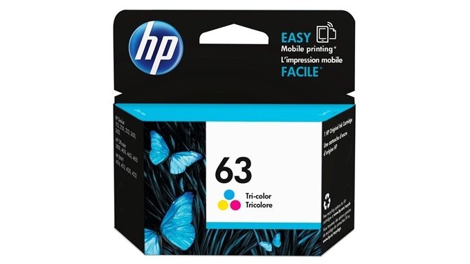 HP 63 Ink Cartridge Instant Ink Compatible - Tri-Colour
