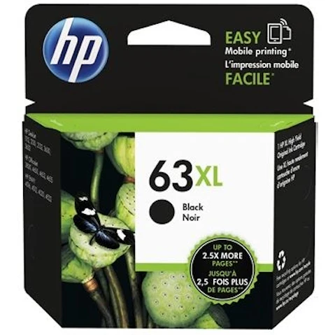 HP 63 XL Ink Cartridge - Black