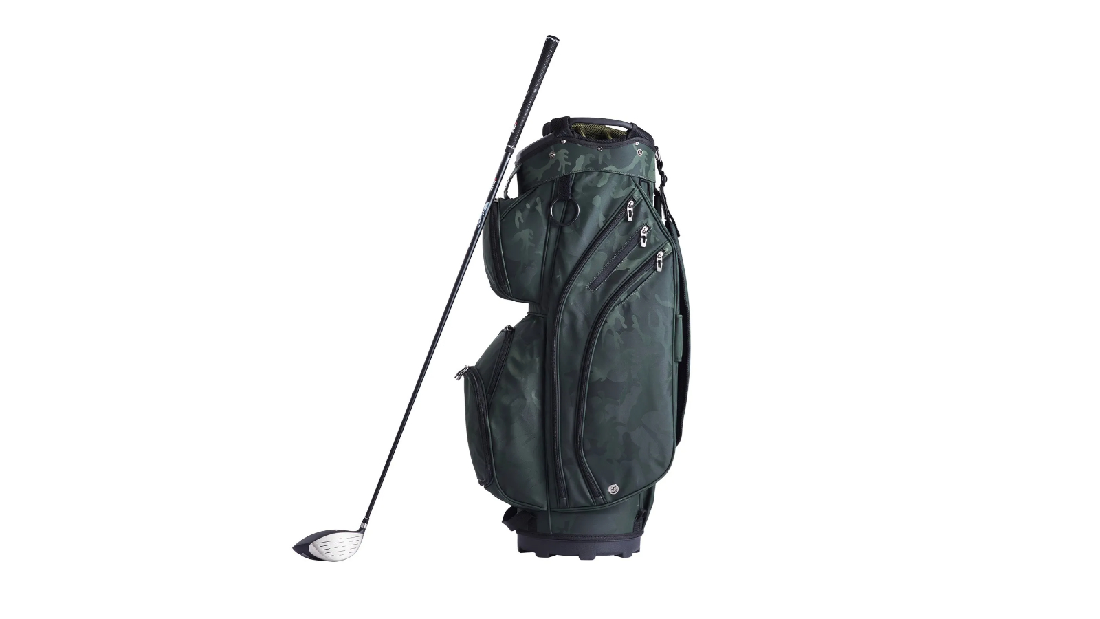 Pretty & Practicall 14-Way Organizer Divider Golf Cart Bag with 36 x 11 Pocket - Army Green