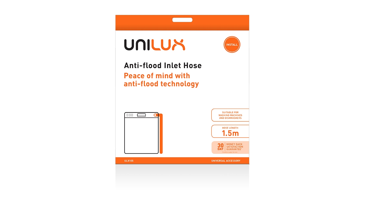 Unilux Anti-Flood Inlet Hose 1.5m