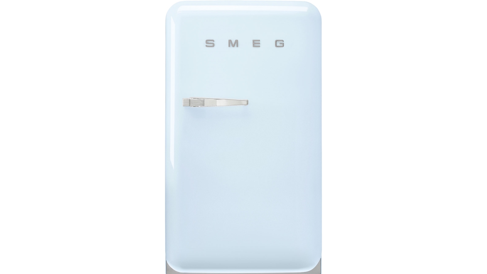Smeg 135L 50's Style Retro Right Hinge Bar Fridge - Pastel Blue