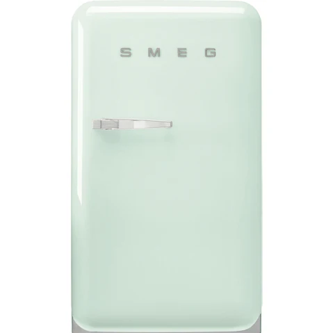 Smeg 135L 50's Style Retro Right Hinge Bar Fridge - Pastel Green