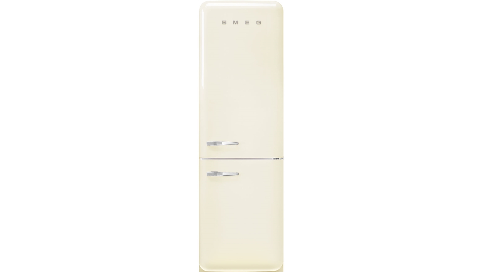 Smeg 331L 50's Style Retro Bottom Mount Fridge - Cream