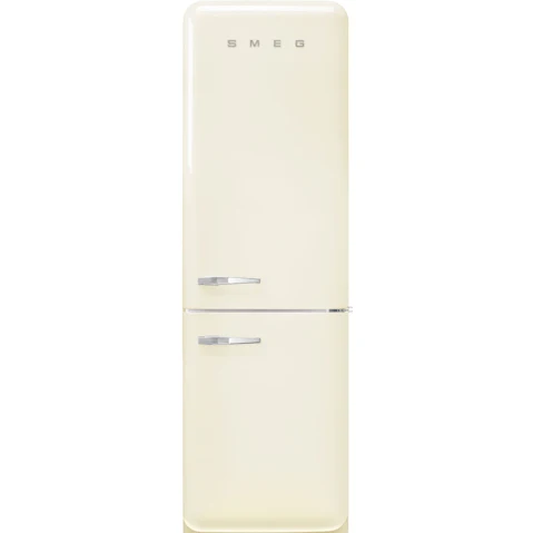 Smeg 331L 50's Style Retro Bottom Mount Fridge - Cream