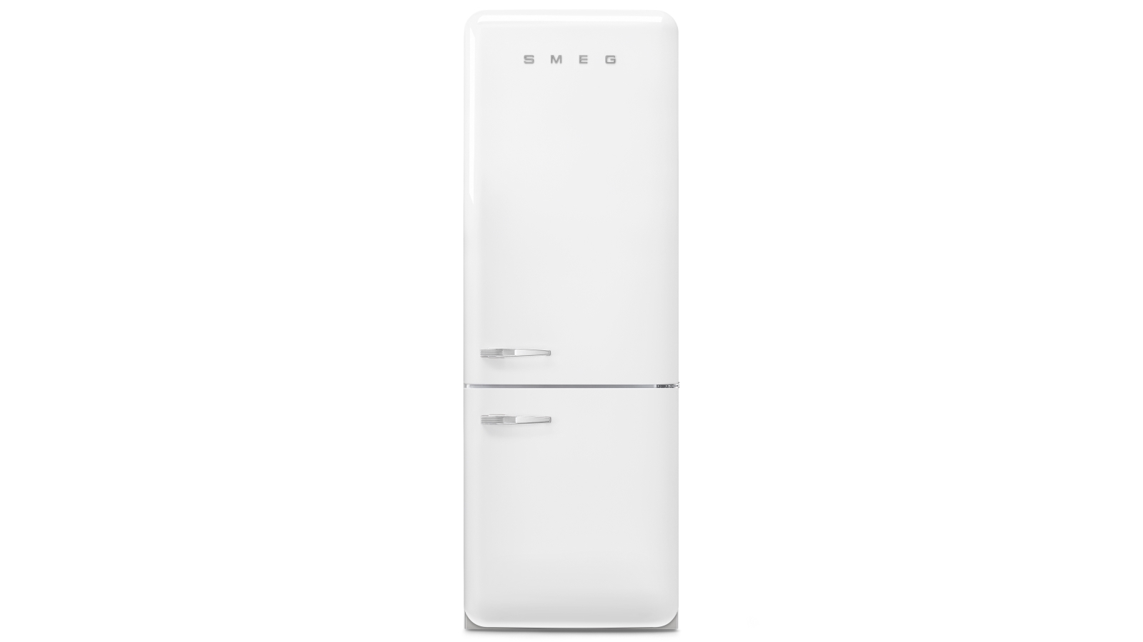 Smeg 510L 50's Style Retro Right Hinge Bottom Mount Fridge - White