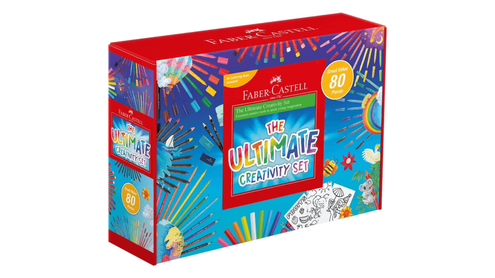 Faber Castell 80 Piece Ultimate Creativity Set
