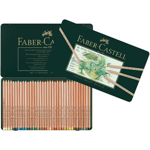 Faber Castell Pack of 36 Pitt Pastel Colour Pencil