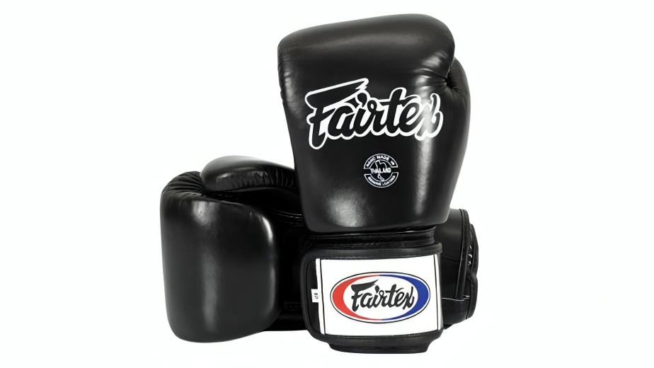 Fairtex Black Muay Thai Kickboxing Punching Training Gloves