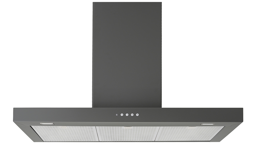 Falcon 90cm Infusion Canopy Rangehood Slate Harvey Norman