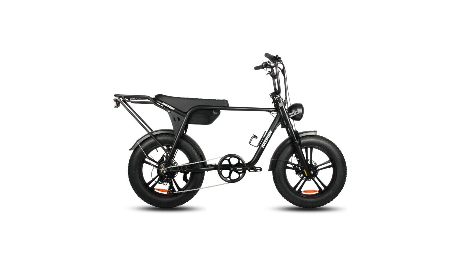 Fatfish Biggie Certified Fat Tyre E-Bike - Black