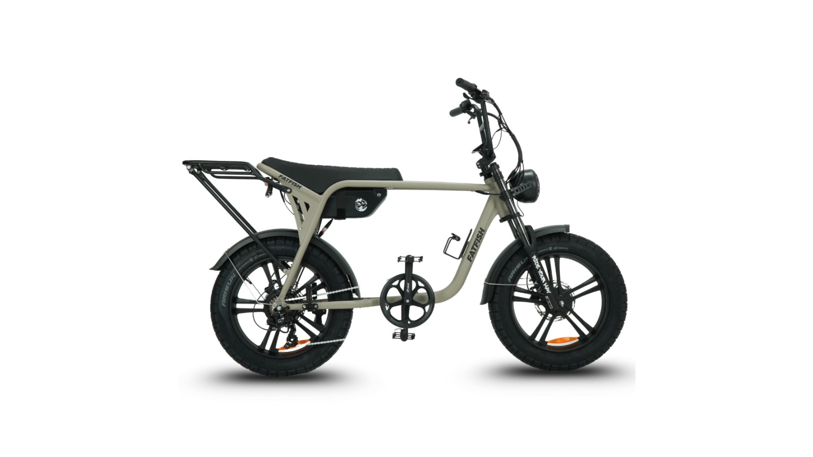 Fatfish Biggie Certified Fat Tyre E-Bike - Smoke Grey