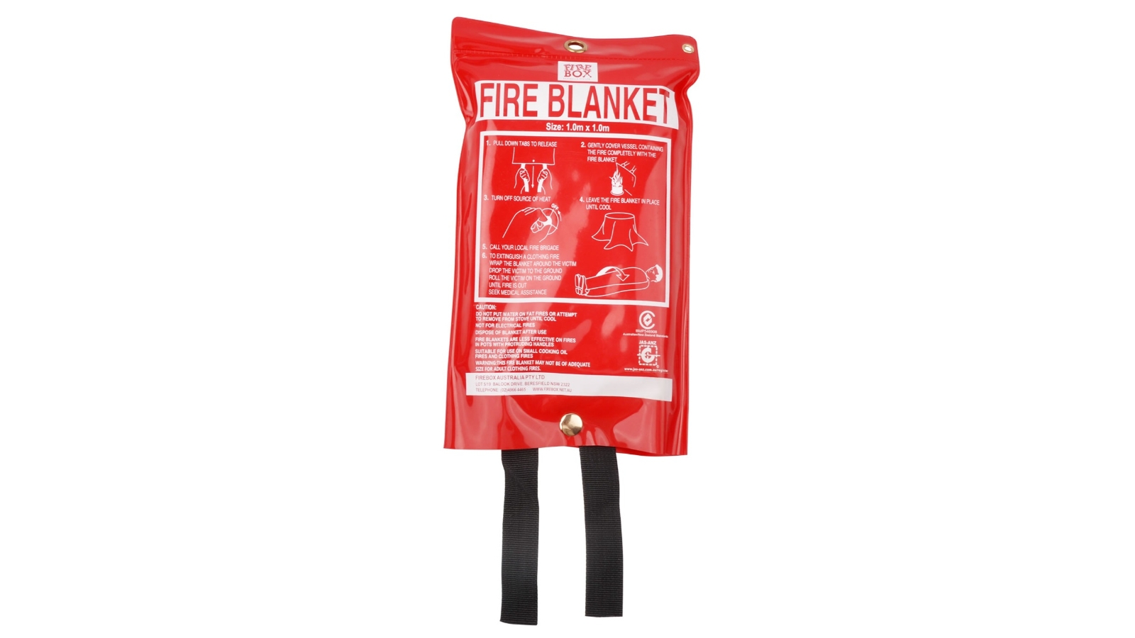 Firebox 1.0m x 1.0m Fire Blanket