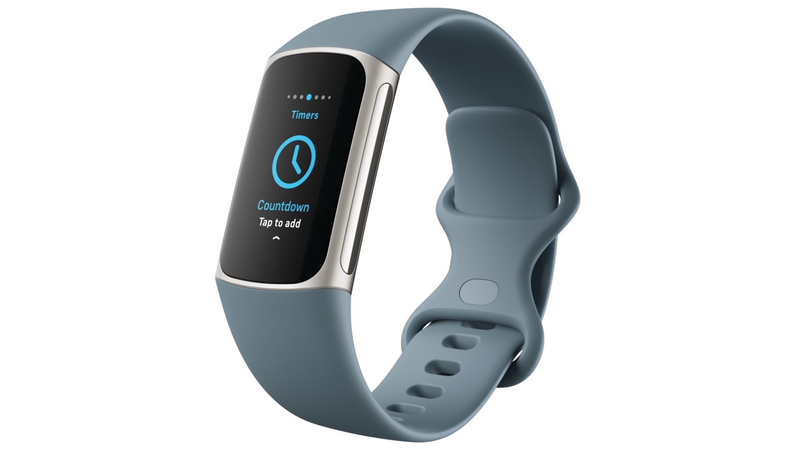 Fitbit Charge 5 Fitness Tracker - Blue/Platinum | Harvey Norman