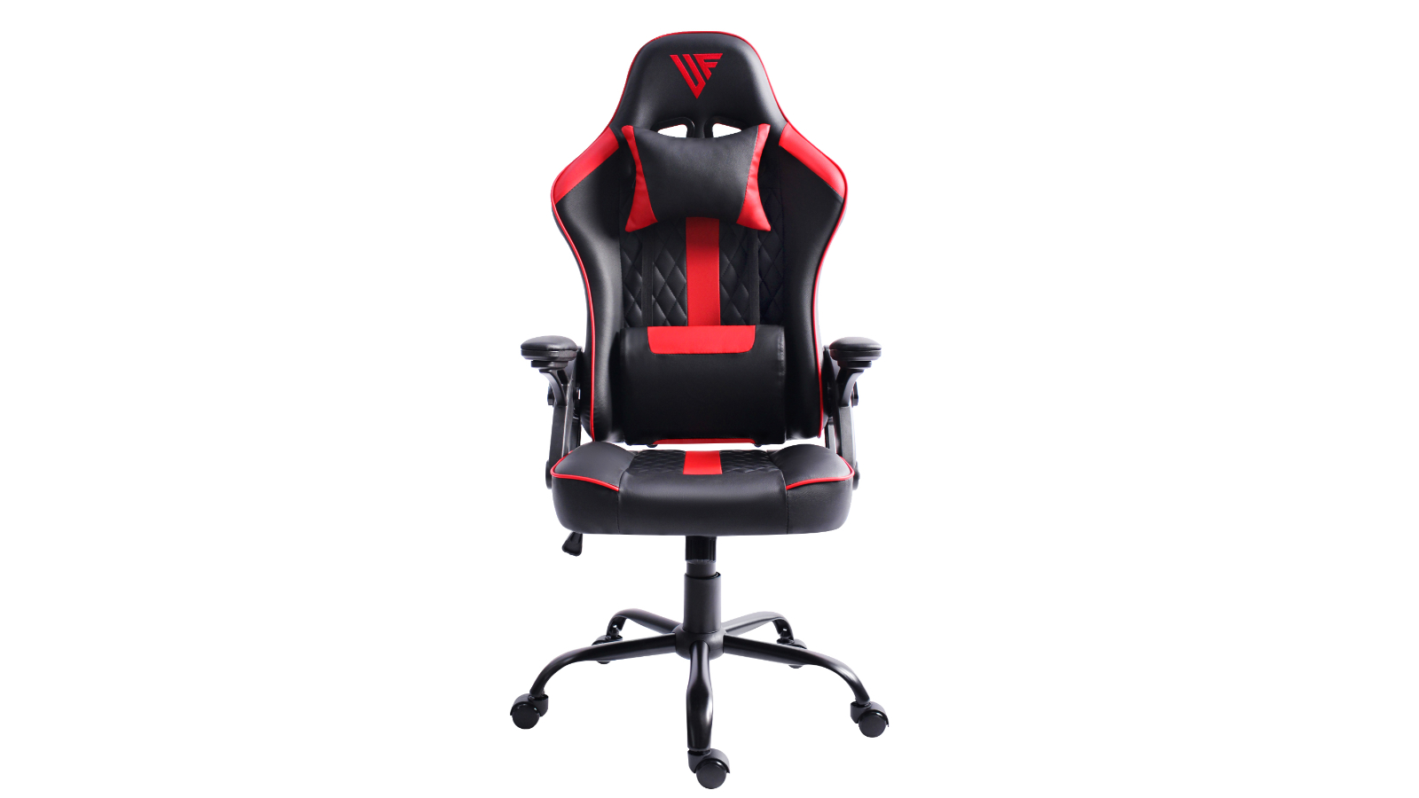 Advwin Height Adjustable Ergonomic Gaming Chair - Black + Red