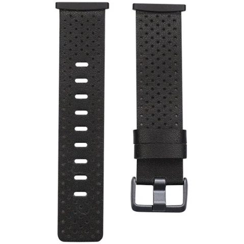 Swifty Black Versa 3 and Sense Leather