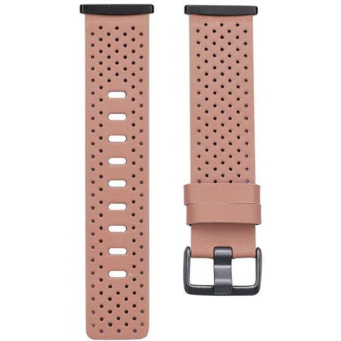Swifty Pink Versa 3 and Sense Dusty Leather