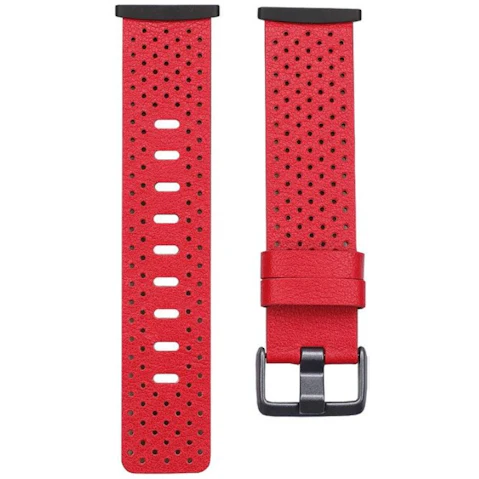Swifty Red Versa 3 and Sense Leather