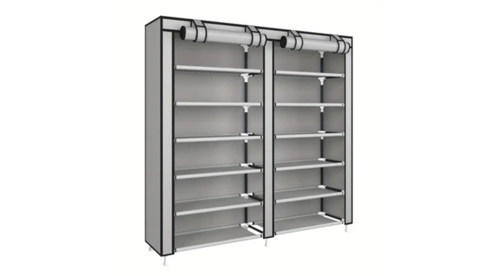 TM Keep Your Footwear Collection in Perfect Order with This Freestanding Shoe Organizer
