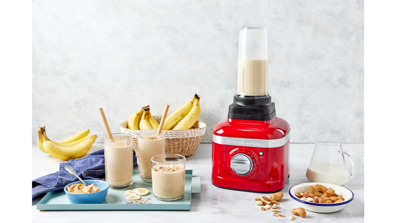 KitchenAid Artisan K400 Blender Empire Red Harvey Norman