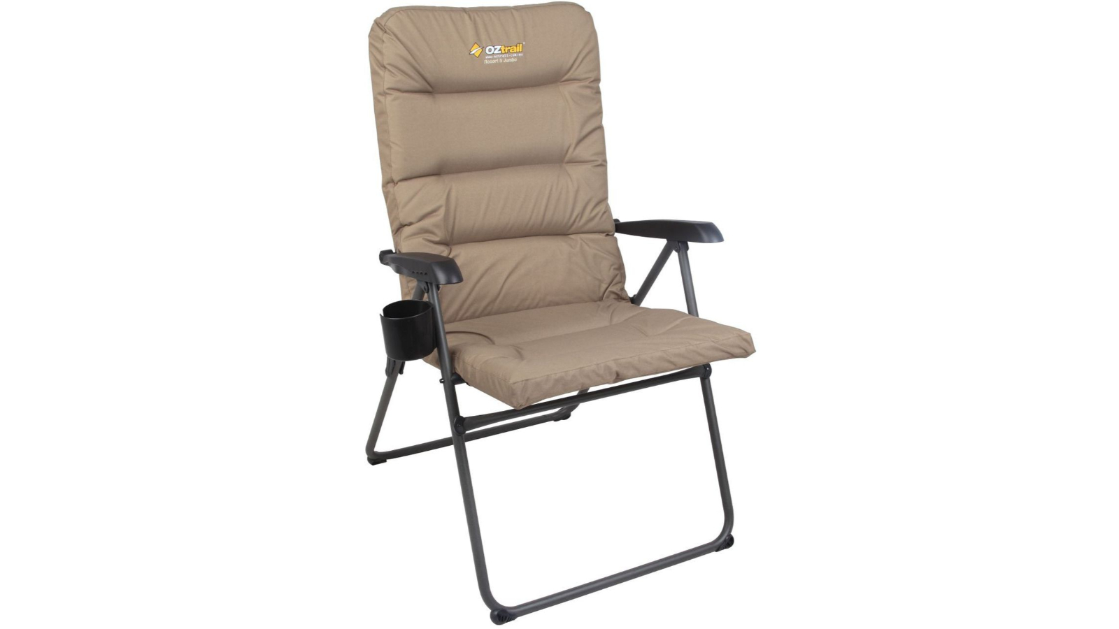 OzTrail 5 Position Coolum Arm Chair - Khaki