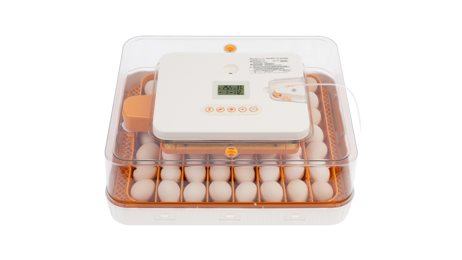 Advwin 56 Egg Incubator Automatic Digital Hatch Auto Turning LED Candle Hatcher Poultry