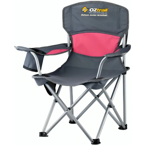 OzTrail Junior Deluxe Arm Chair - Pink